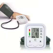 Electric Tonometer Arm Blood Pressure Monitor Digital Heart Beat Rate Pulse Meter Backlight Automatic Home Blood Pressure Meter