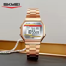 SKMEI 2514 Electronic Digital Stopwatch Alarm Display Week Watches Retro Style Clock Men's Relogio Masculin Reloj Hombre homme